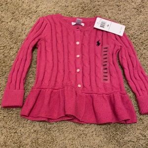 New Ralph Lauren baby girl sweater